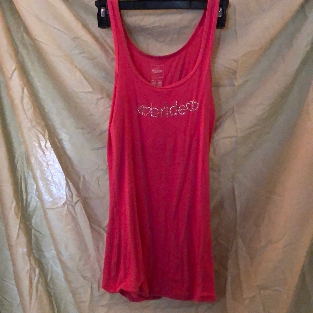 Bride tank top